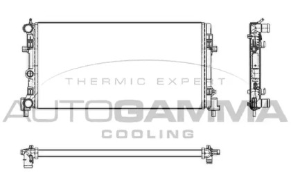 Теплообменник AUTOGAMMA 105400