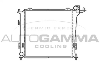 Теплообменник AUTOGAMMA 105408
