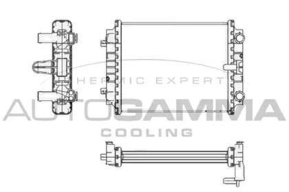 Теплообменник AUTOGAMMA 105433