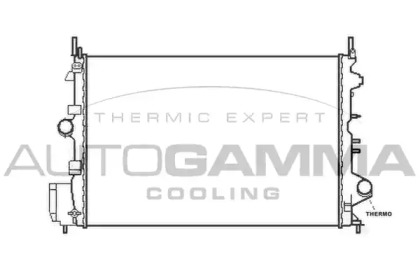 Теплообменник AUTOGAMMA 105434