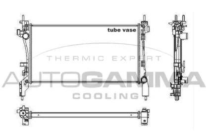 Теплообменник AUTOGAMMA 105440