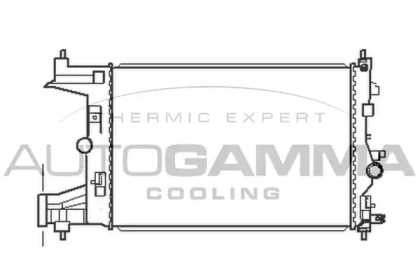 Теплообменник AUTOGAMMA 105446