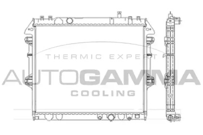 Теплообменник AUTOGAMMA 105451