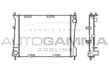 Теплообменник AUTOGAMMA 105468