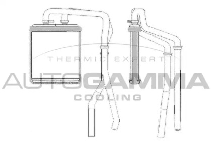 Теплообменник AUTOGAMMA 105496