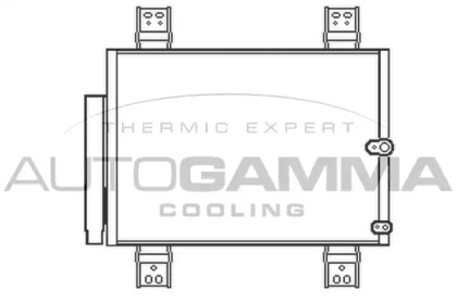 Конденсатор, кондиционер AUTOGAMMA 105539
