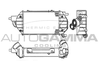 Интеркулер AUTOGAMMA 105560