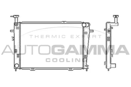 Теплообменник AUTOGAMMA 105581