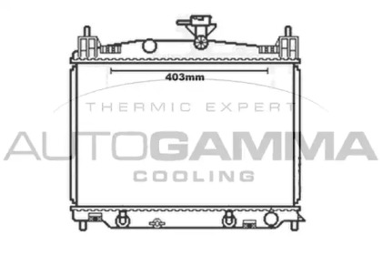 Теплообменник AUTOGAMMA 105606