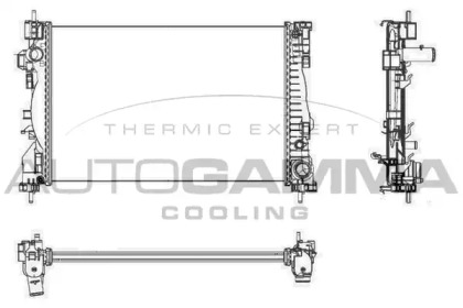 Теплообменник AUTOGAMMA 105627