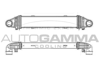 Интеркулер AUTOGAMMA 105634