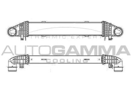 Теплообменник AUTOGAMMA 105635