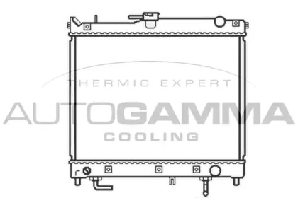 Теплообменник AUTOGAMMA 105654