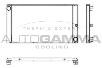 Теплообменник AUTOGAMMA 105657