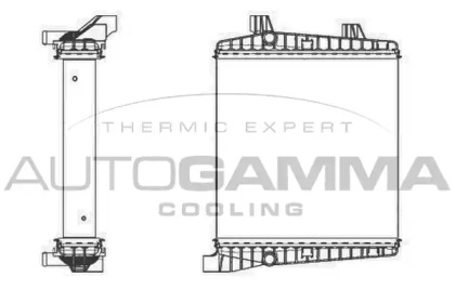 Теплообменник AUTOGAMMA 105682