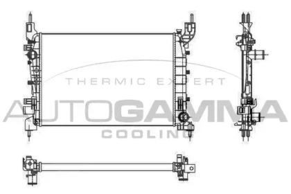 Теплообменник AUTOGAMMA 105694