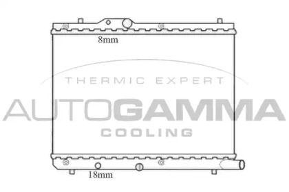 Теплообменник AUTOGAMMA 105735