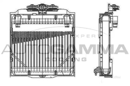 Теплообменник AUTOGAMMA 105763