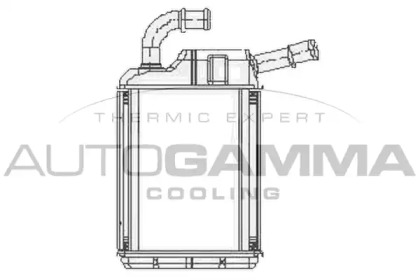 Теплообменник, отопление салона AUTOGAMMA 105773