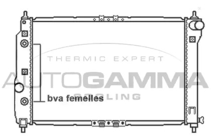 Теплообменник AUTOGAMMA 105778