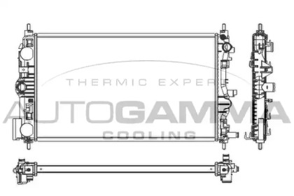 Теплообменник AUTOGAMMA 105787