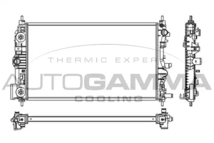 Теплообменник AUTOGAMMA 105788