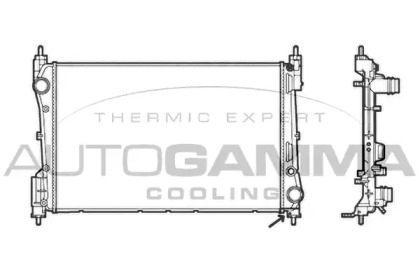 Теплообменник AUTOGAMMA 105791