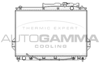 Теплообменник AUTOGAMMA 105798