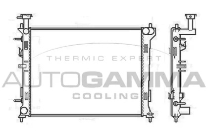 Теплообменник AUTOGAMMA 105805