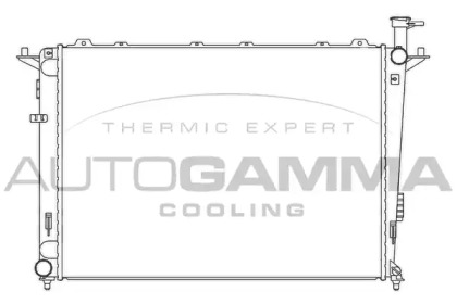 Теплообменник AUTOGAMMA 105807