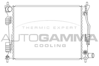 Теплообменник AUTOGAMMA 105834