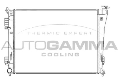 Теплообменник AUTOGAMMA 105836