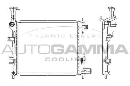 Теплообменник AUTOGAMMA 105843