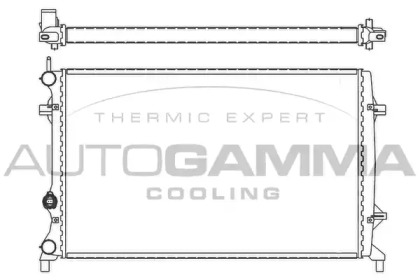 Теплообменник AUTOGAMMA 105846