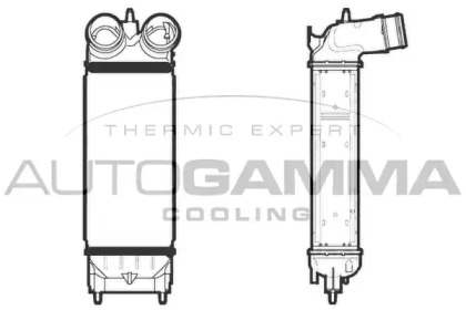 Интеркулер AUTOGAMMA 105888