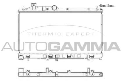 Теплообменник AUTOGAMMA 105933