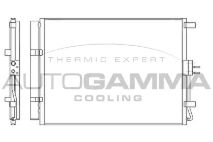 Конденсатор, кондиционер AUTOGAMMA 105980