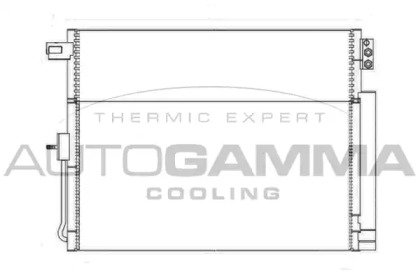 Конденсатор, кондиционер AUTOGAMMA 105981