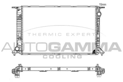 Теплообменник AUTOGAMMA 105984