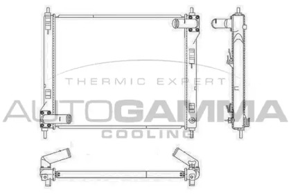 Теплообменник AUTOGAMMA 105992