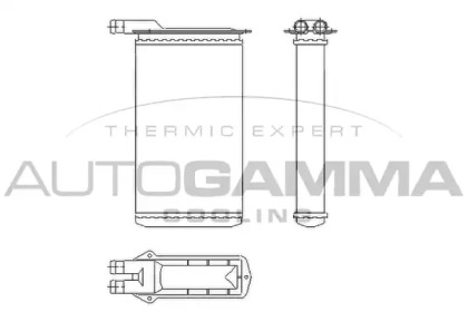 Теплообменник AUTOGAMMA 107002