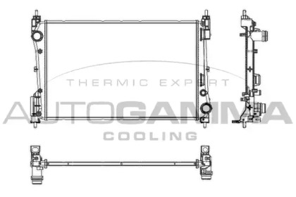 Теплообменник AUTOGAMMA 107005