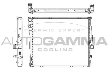 Теплообменник AUTOGAMMA 107008