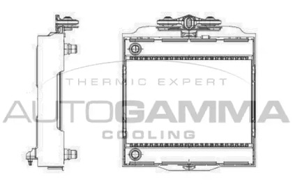 Теплообменник AUTOGAMMA 107009