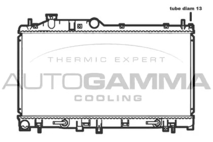 Теплообменник AUTOGAMMA 107025