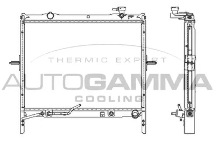 Теплообменник AUTOGAMMA 107029