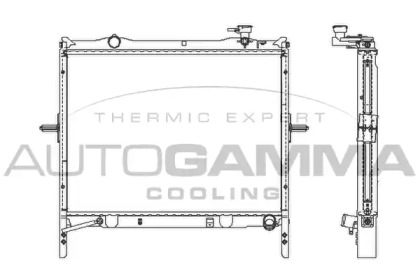 Теплообменник AUTOGAMMA 107030