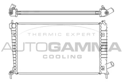 Теплообменник AUTOGAMMA 107050