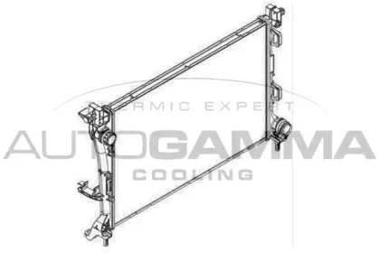 Теплообменник AUTOGAMMA 107086