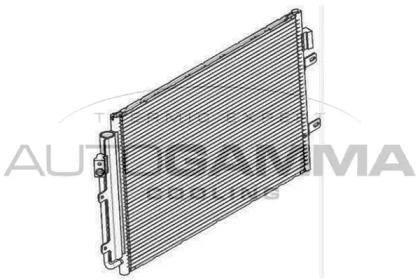 Конденсатор, кондиционер AUTOGAMMA 107095